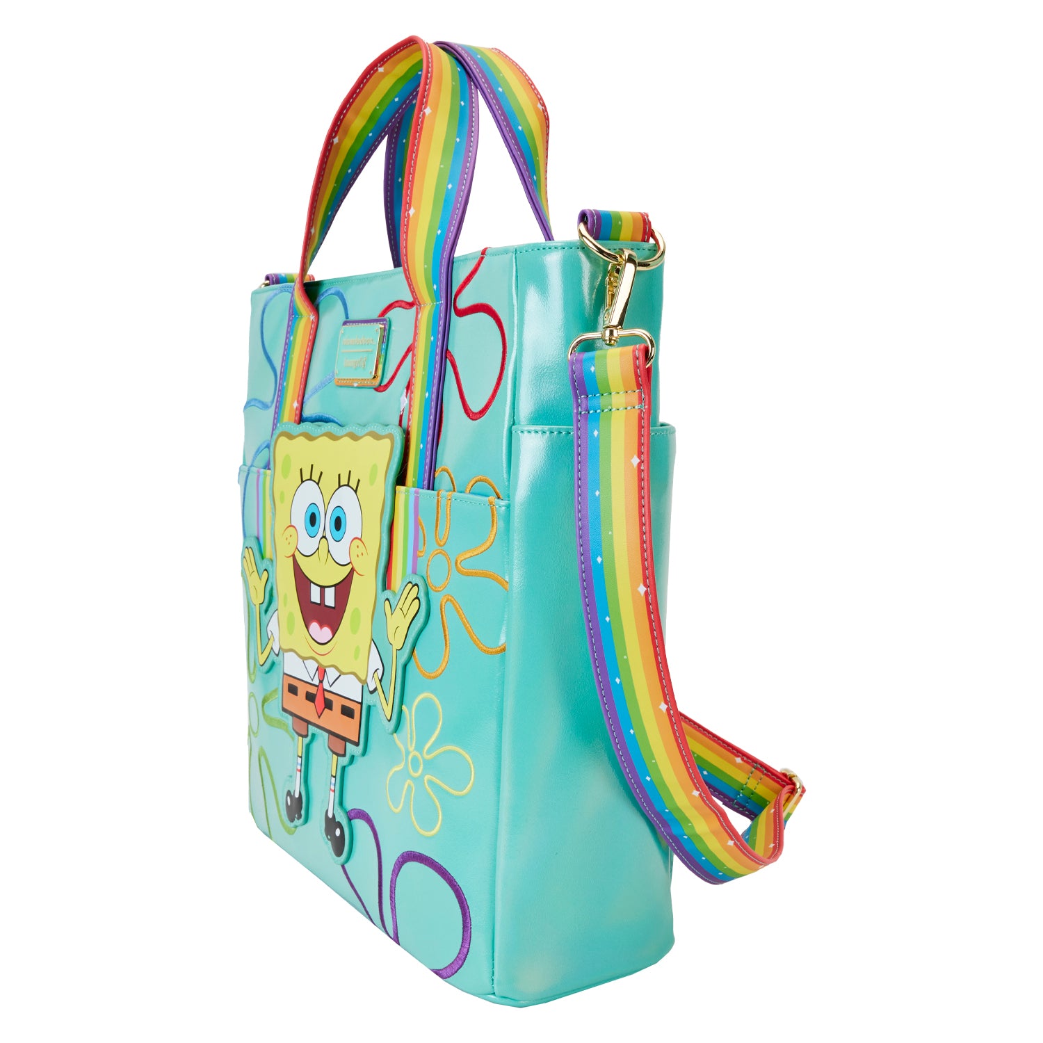 Loungefly x Nickelodeon SpongeBob SquarePants Imagination Convertible Tote Bag
