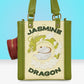 Loungefly x Nickelodeon Avatar: The Last Airbender Jasmine Dragon Tote Crossbody Bag with Coin Bag