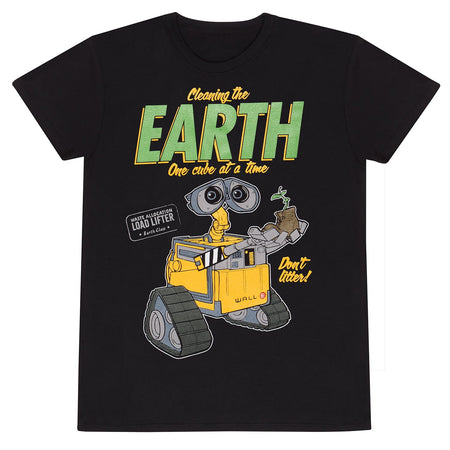 Disney Pixar Walle Cleaning The Earth T-Shirt