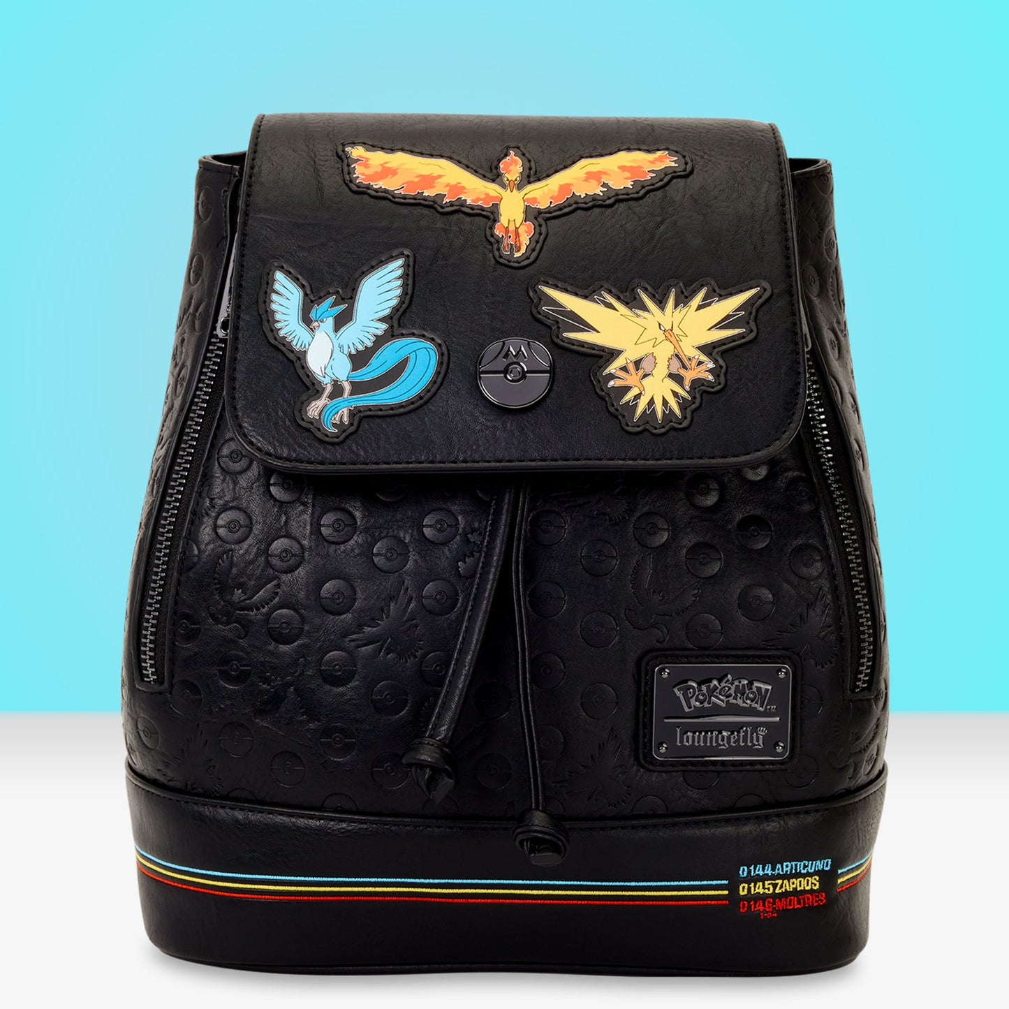 Loungefly x Pokémon Legendary Birds Mini Backpack