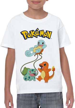Pokemon Original Trio Kid's T-Shirt