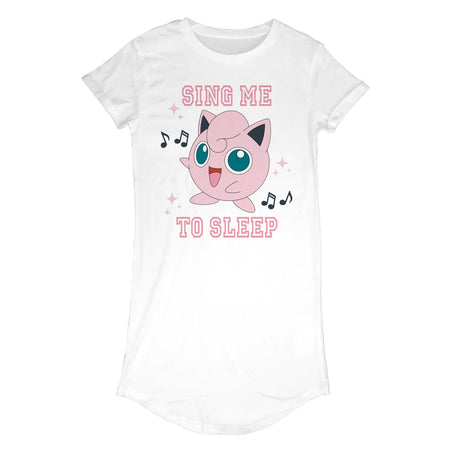 Pokemon Sing Me To Sleep Ladies T-Shirt Dress