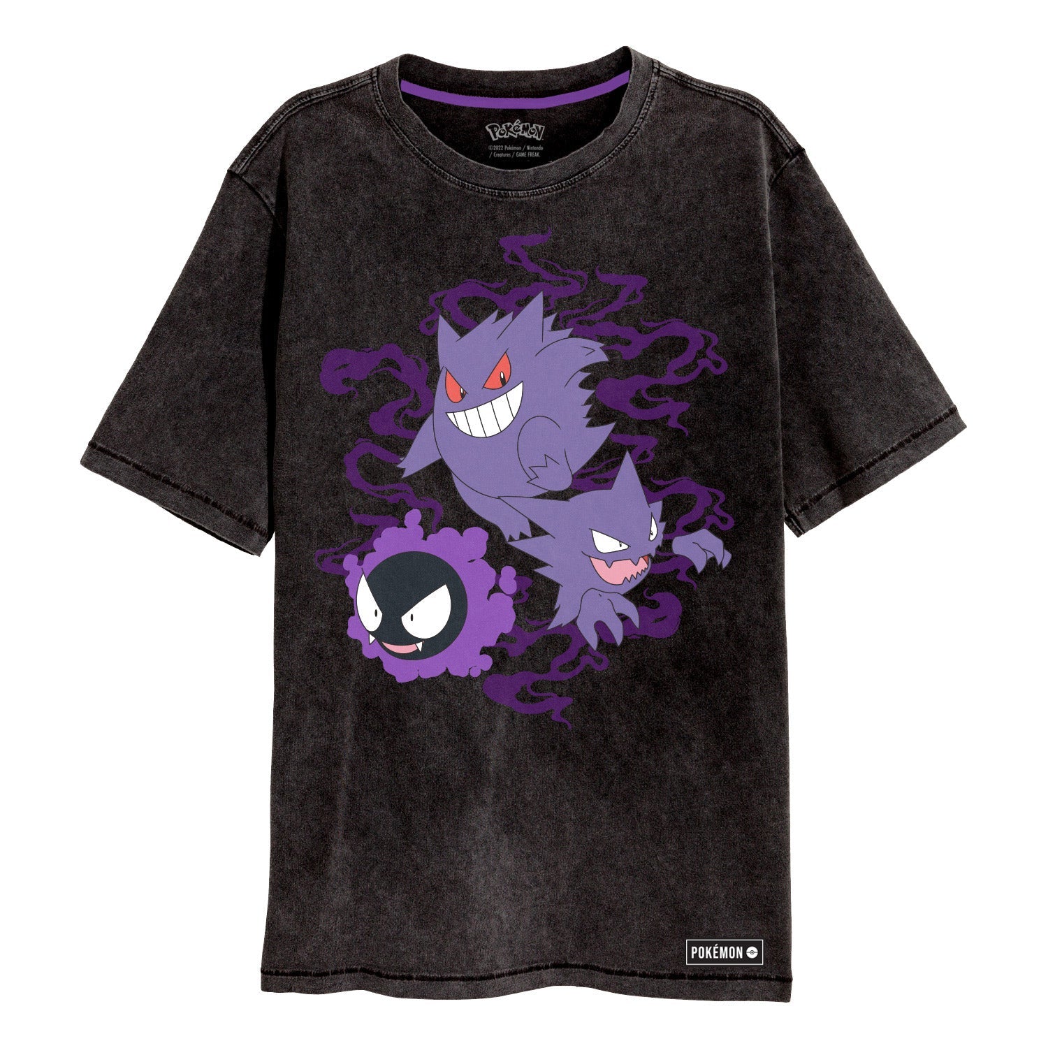 Pokémon Ghosts SuperHeroes Inc. Acid Wash T-Shirt