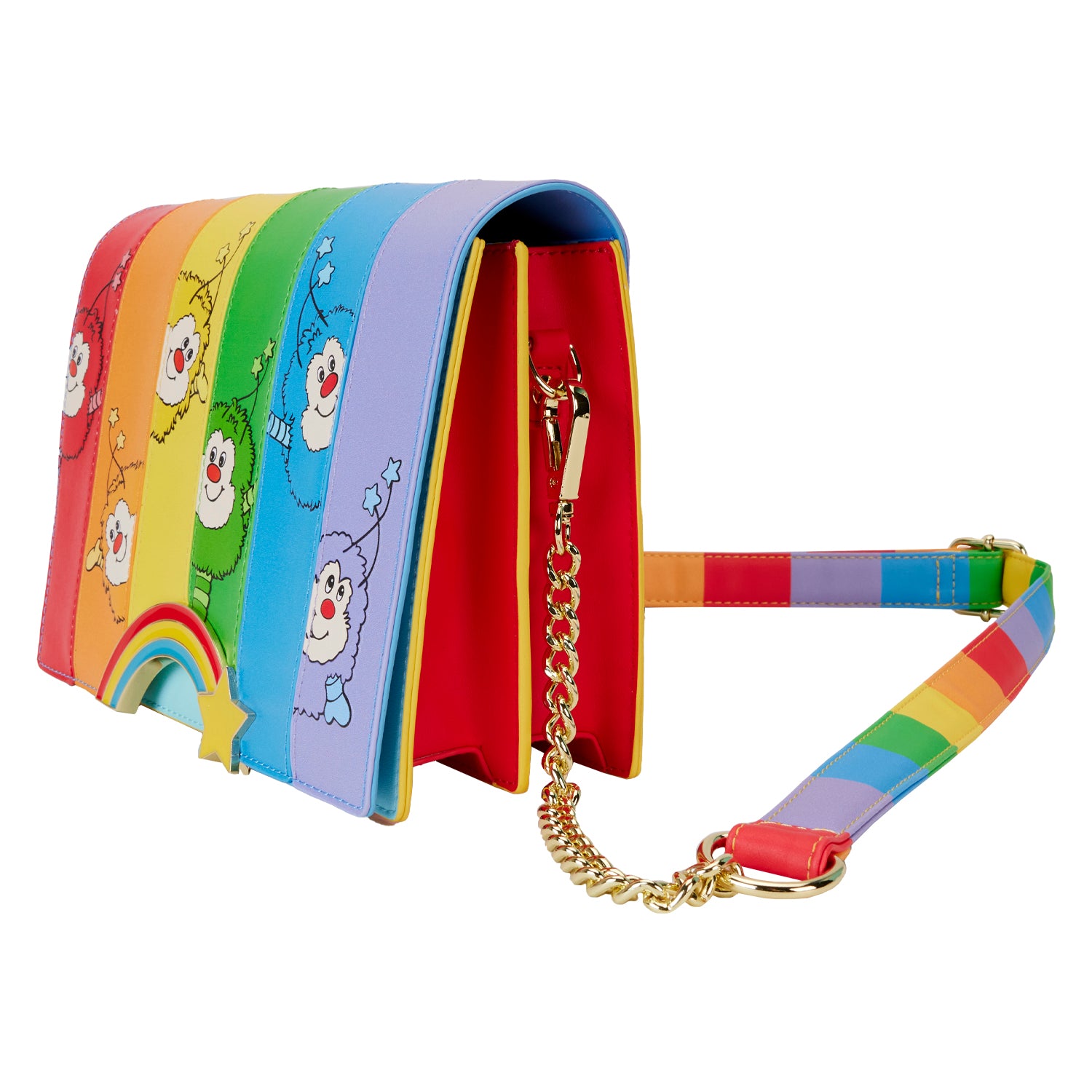 Loungefly x Hallmark Rainbow Brite Rainbow Sprites Crossbody Bag