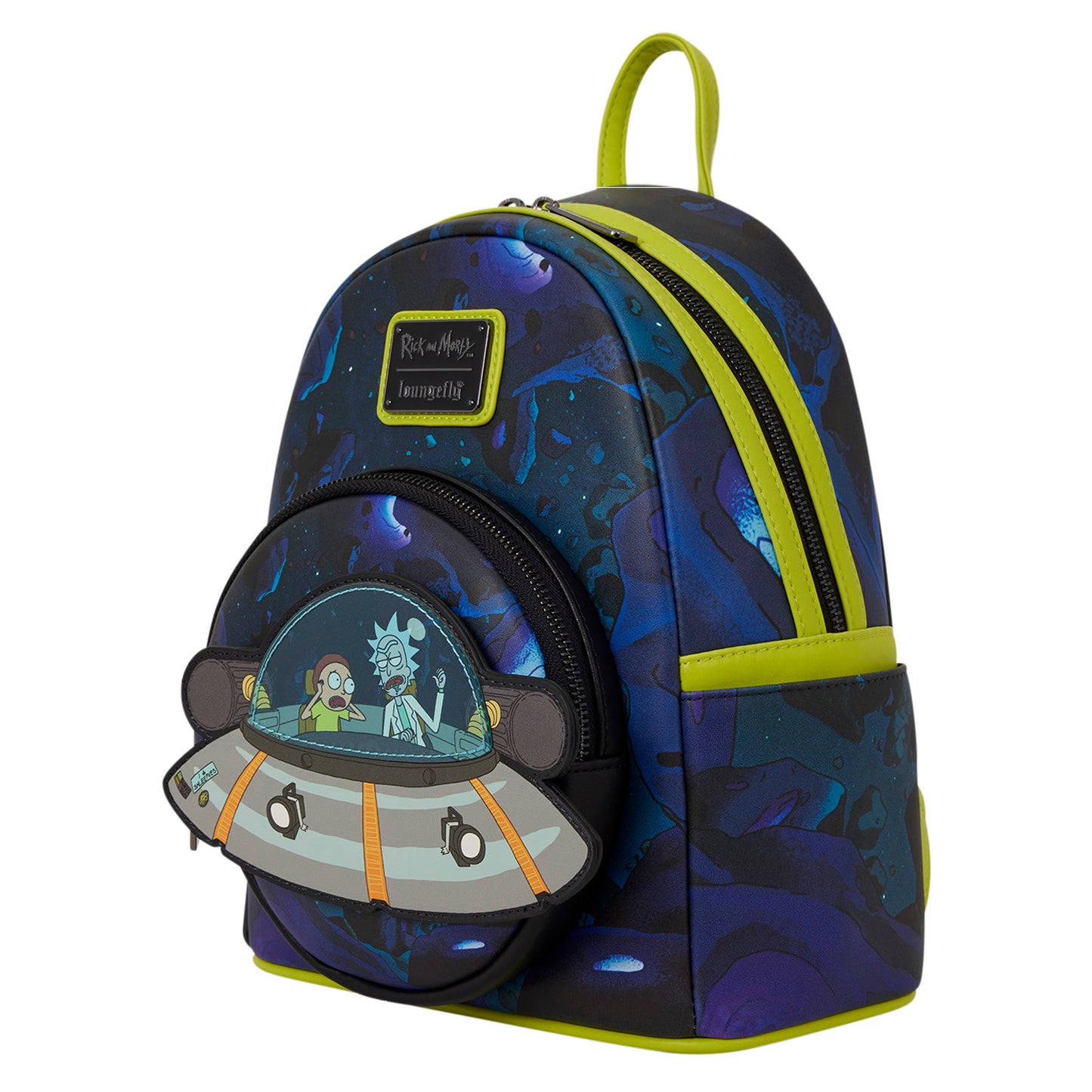Loungefly x Cartoon Network Rick and Morty Space Cruiser Mini Backpack