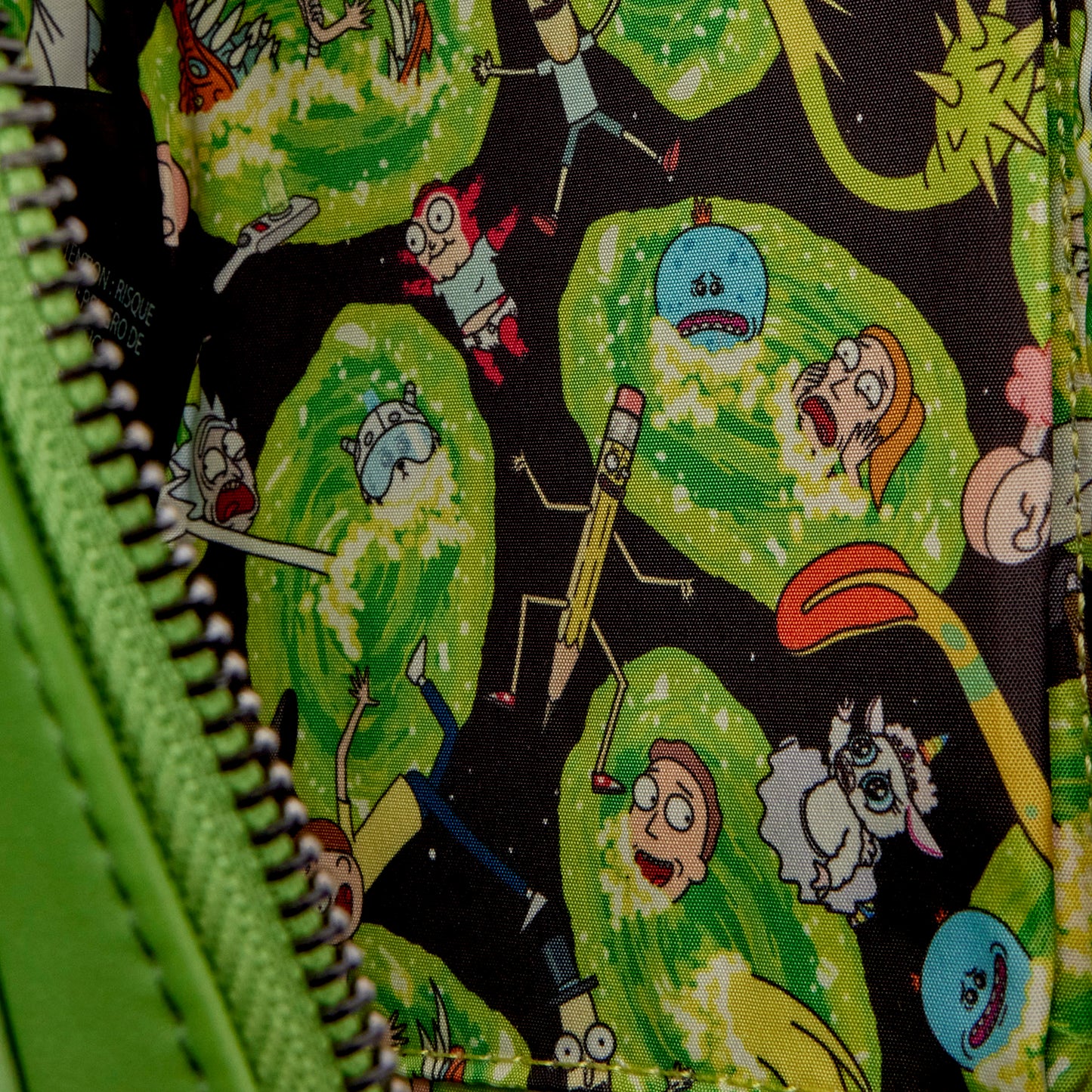 Loungefly x Cartoon Network Rick and Morty Pickle Rick Sling Crossbody Bag