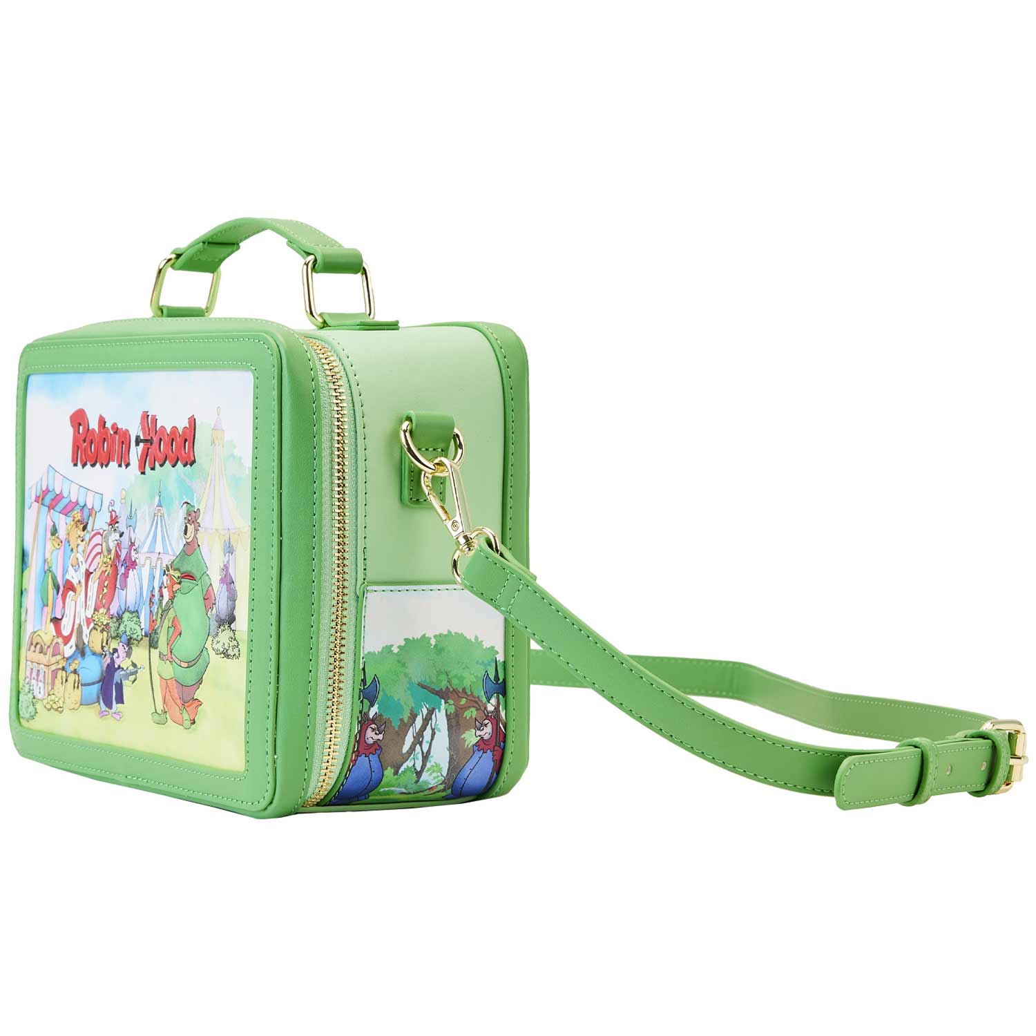 Loungefly x Disney Robin Hood Lunchbox Crossbody Bag