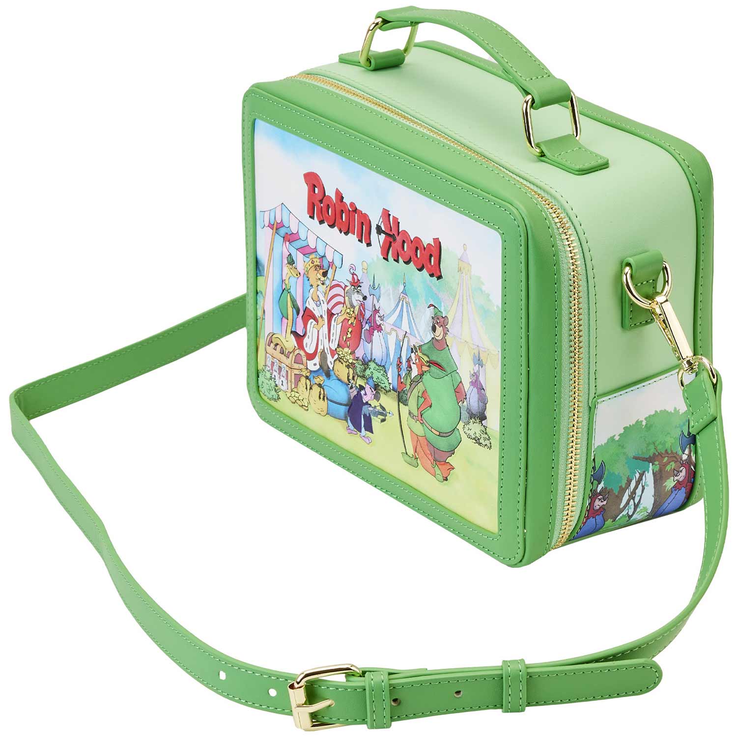Loungefly x Disney Robin Hood Lunchbox Crossbody Bag