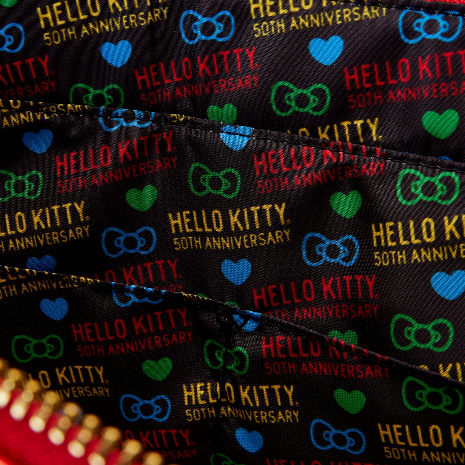 Loungefly x Sanrio Hello Kitty 50th Anniversary Metallic Tote Bag
