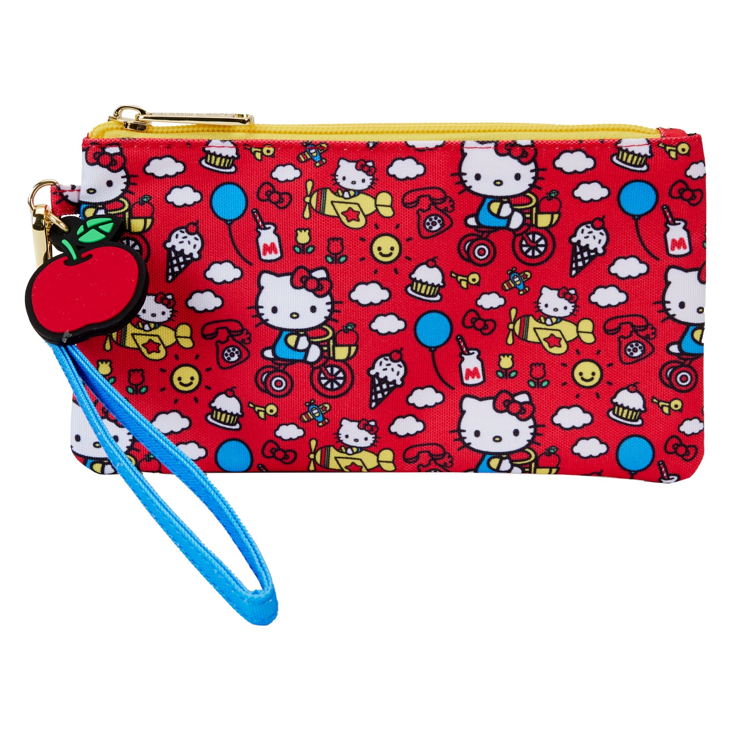 Loungefly x Sanrio Hello Kitty 50th Anniversary Classic AOP Wristlet Wallet