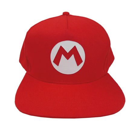 Nintendo Super Mario M Logo Unisex Adults Snapback Cap