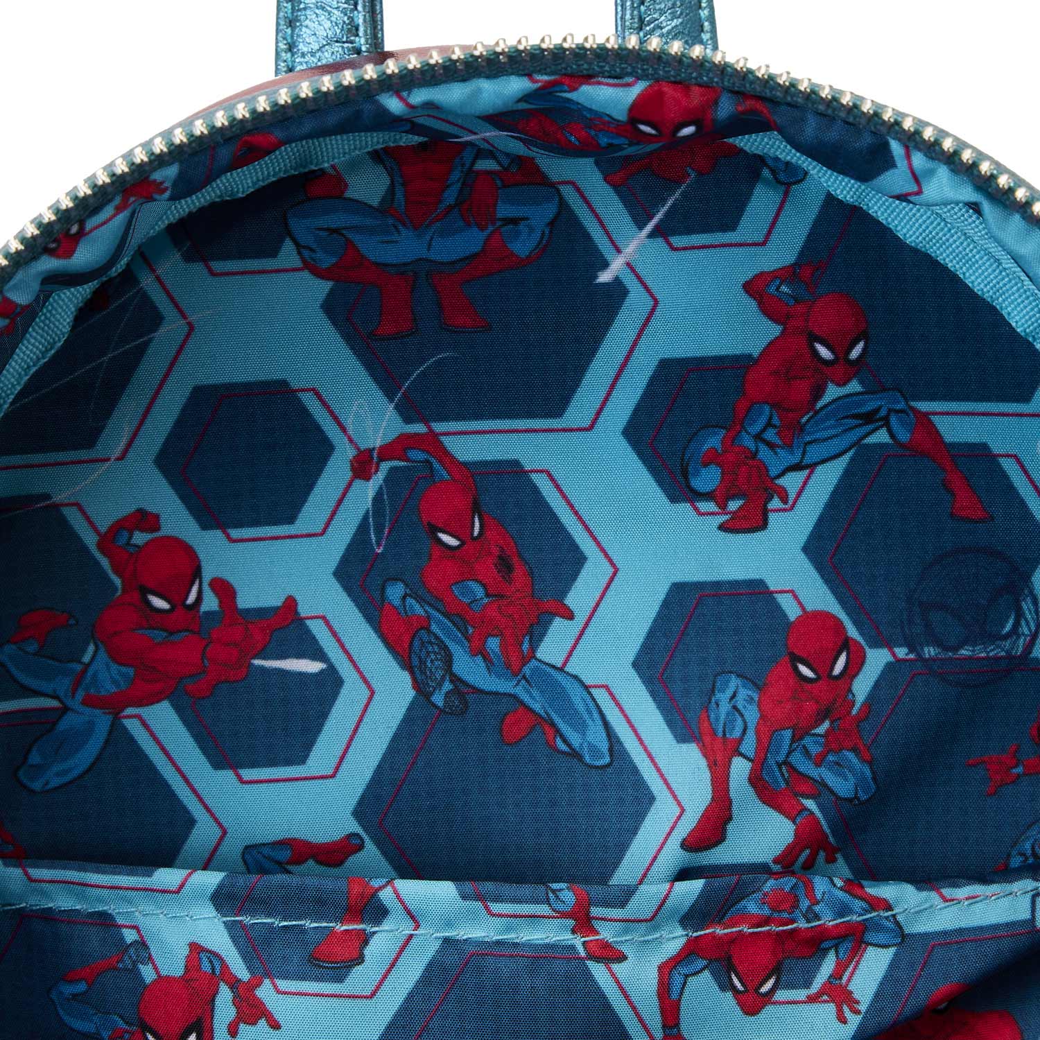 Loungefly x Marvel Spider-Man Shine Cosplay Mini Backpack
