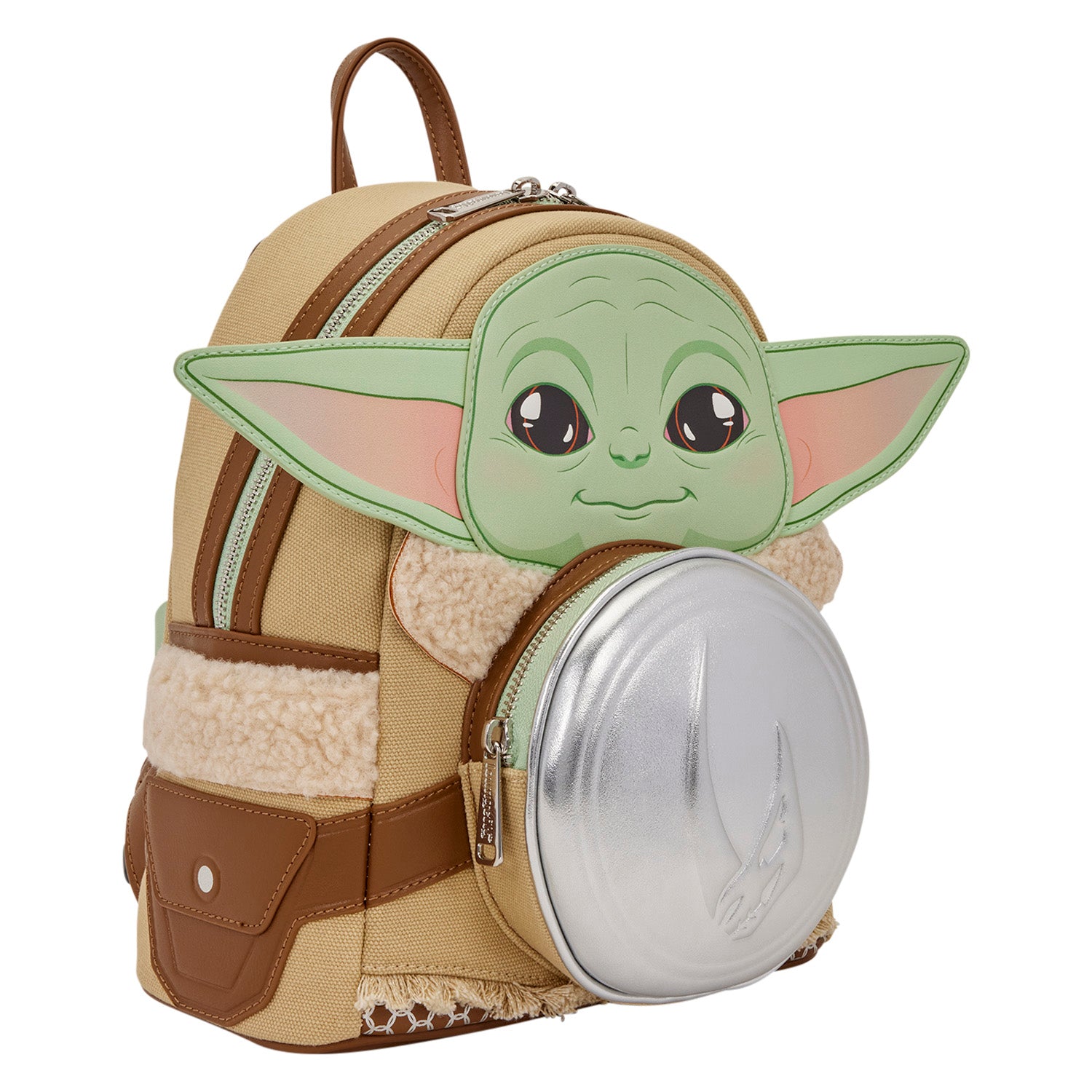 Loungefly x Star Wars The Mandalorian Grogu & Anzellan Mini Backpack