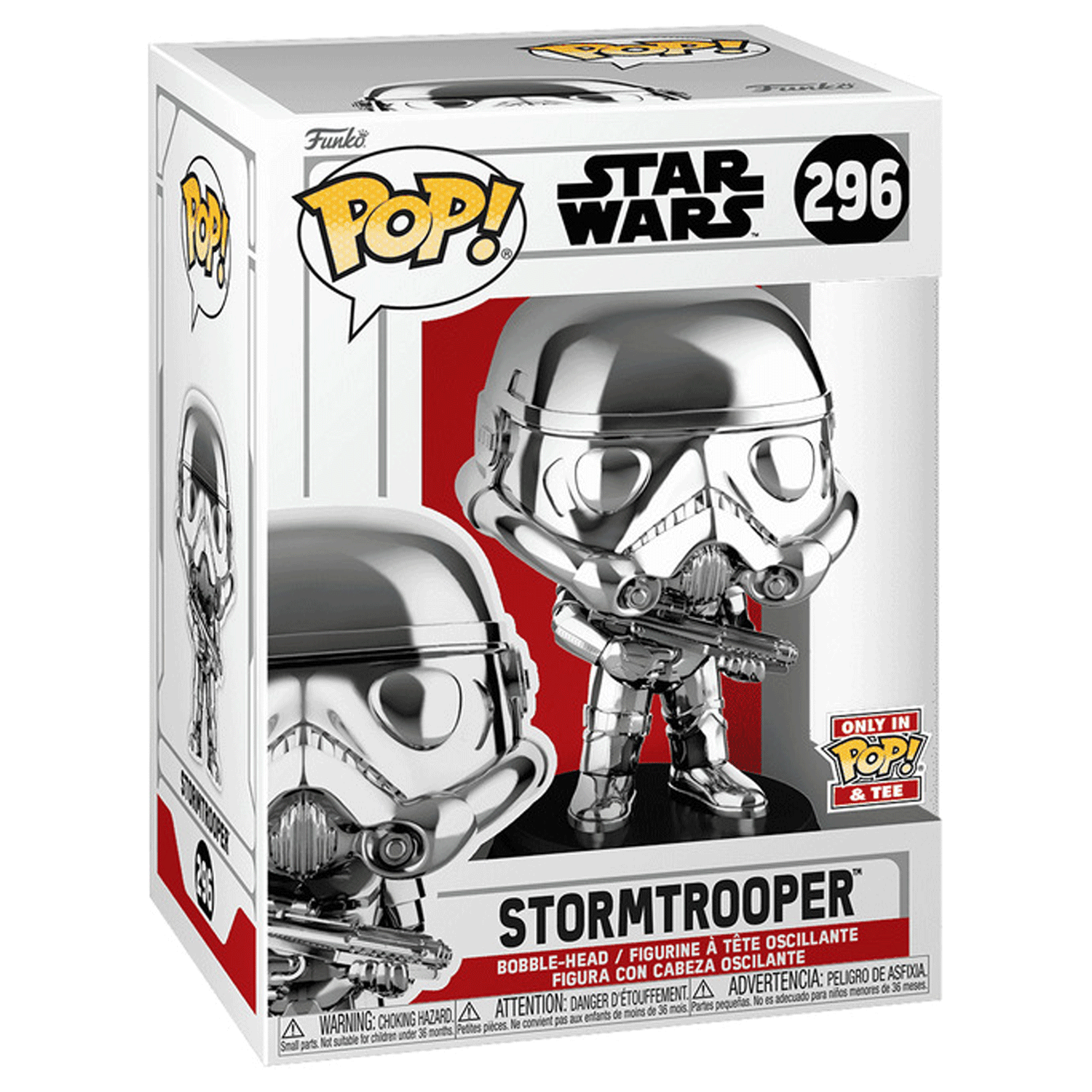 Star Wars Stormtrooper Pop! Vinyl and Tee Set