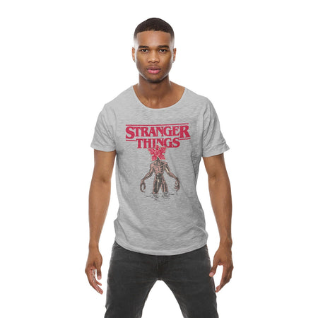 Netflix Stranger Things Logo Demogorgon T-Shirt