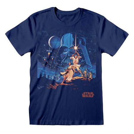 Star Wars Hope Vintage Characters T-Shirt