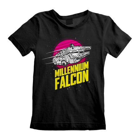 Star Wars Millenium Falcon Circle Kid's T-Shirt