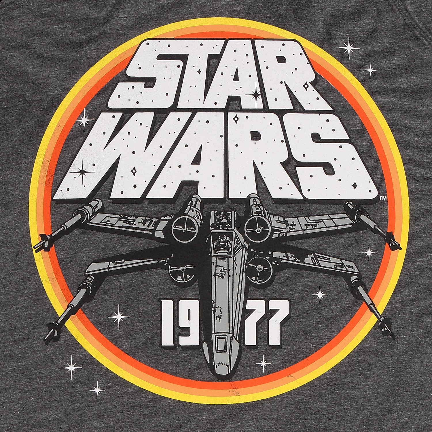 Star Wars 1977 Circle Raglan T-Shirt