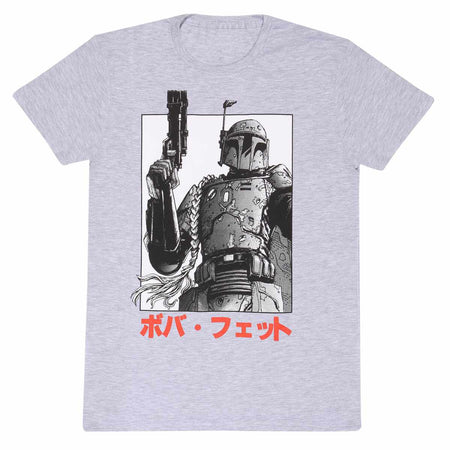 Star Wars - Boba Fett Katakana T-Shirt