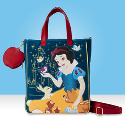 Loungefly x Disney Snow White Quilted Tote Bag