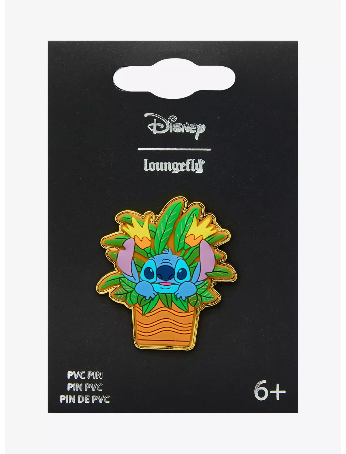 Loungefly x Disney Stitch with House Plants Enamel and PVC Pin