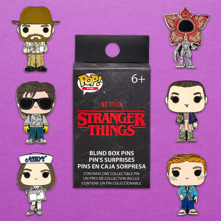 Loungefly x Stranger Things Funko Pop! Characters Blind Box Mystery Pin