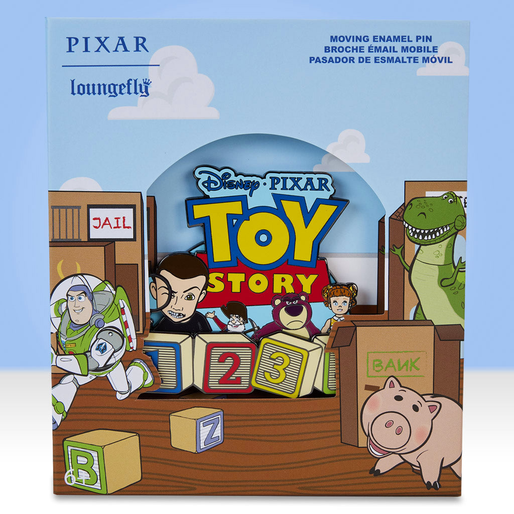 Loungefly x Disney Pixar Toy Story Baddies Sliding 3 Inch Pin