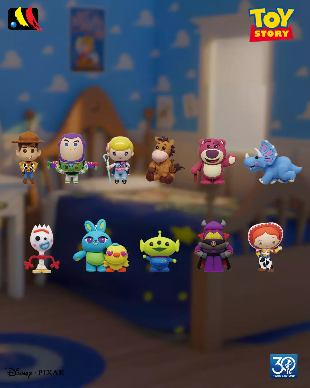 Toy Story 30th Anniversary Blind Bag Mystery Bag Clip