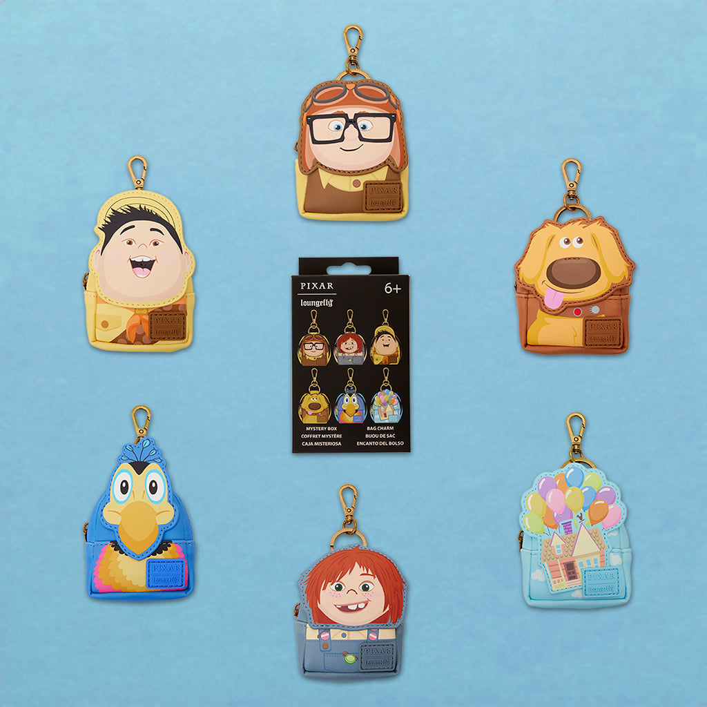 Loungefly x Disney Pixar Up Mystery Mini Backpack Keychain Charms