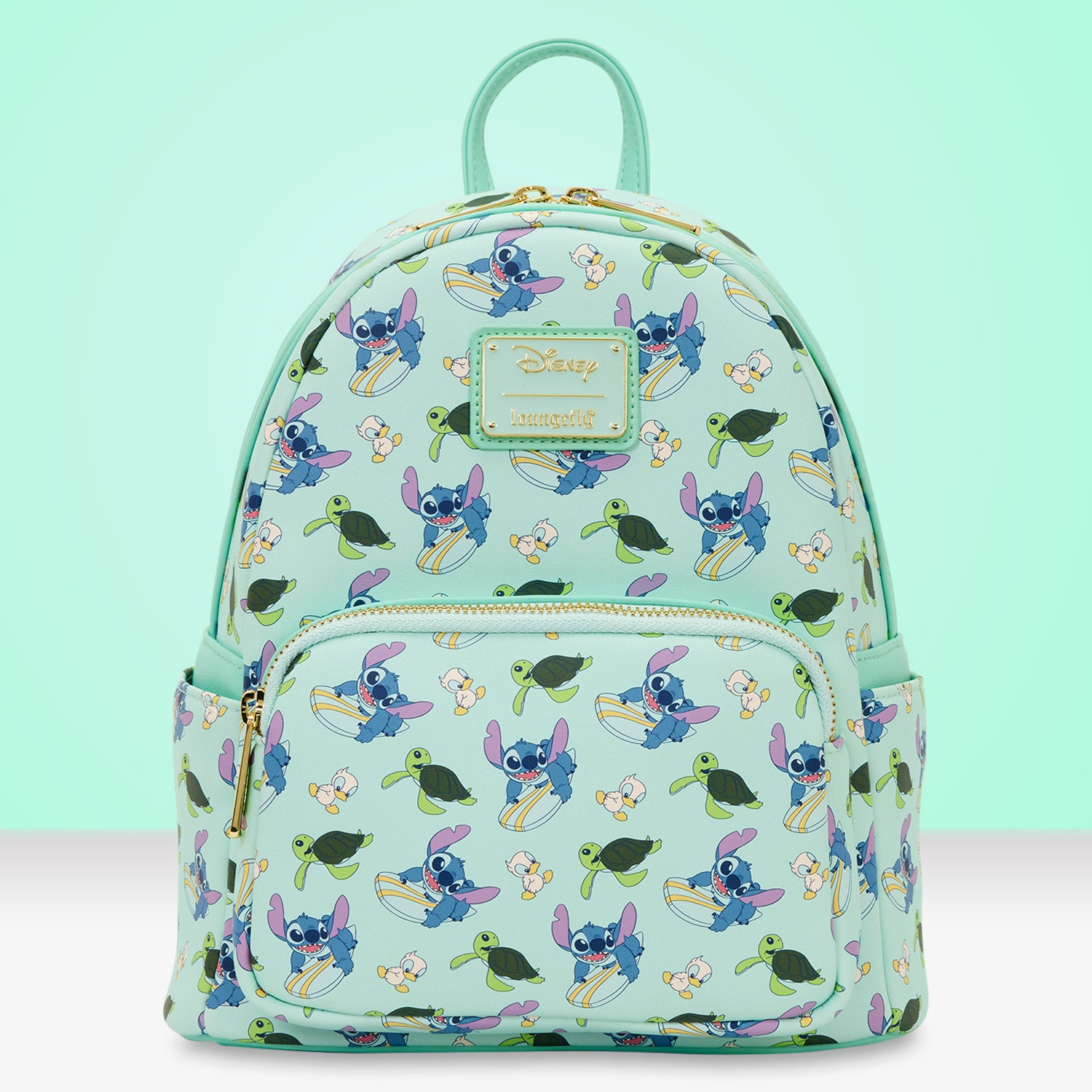 Loungefly x Disney Stitch Surf's Up Mini Backpack