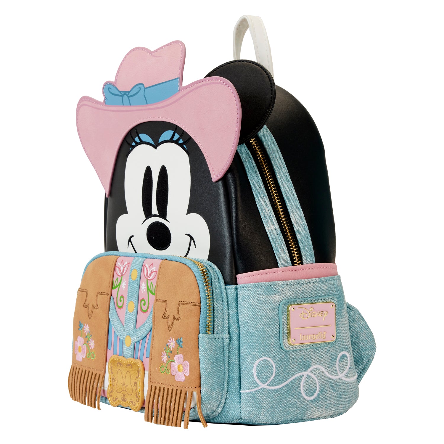 Loungefly x Disney Western Minnie Mouse Cosplay Mini Backpack