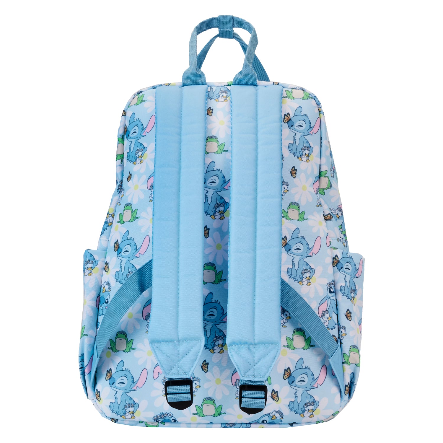 Loungefly x Disney Lilo and Stitch Springtime AOP Nylon Full Sized Backpack
