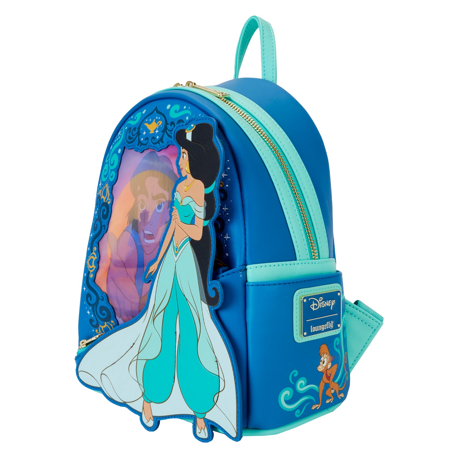 Loungefly x Disney Princess Jasmine Lenticular Mini Backpack