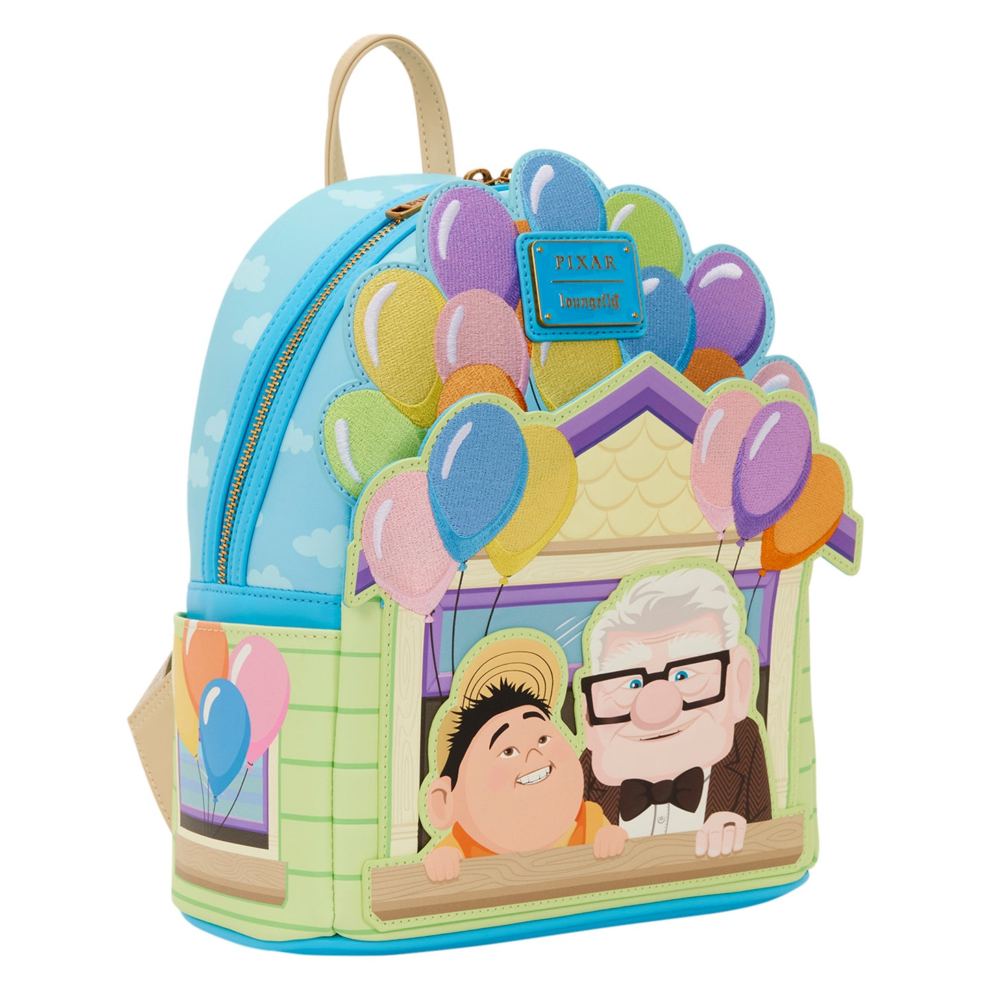 Loungefly x Disney Pixar Up Carl & Russell Mini Backpack