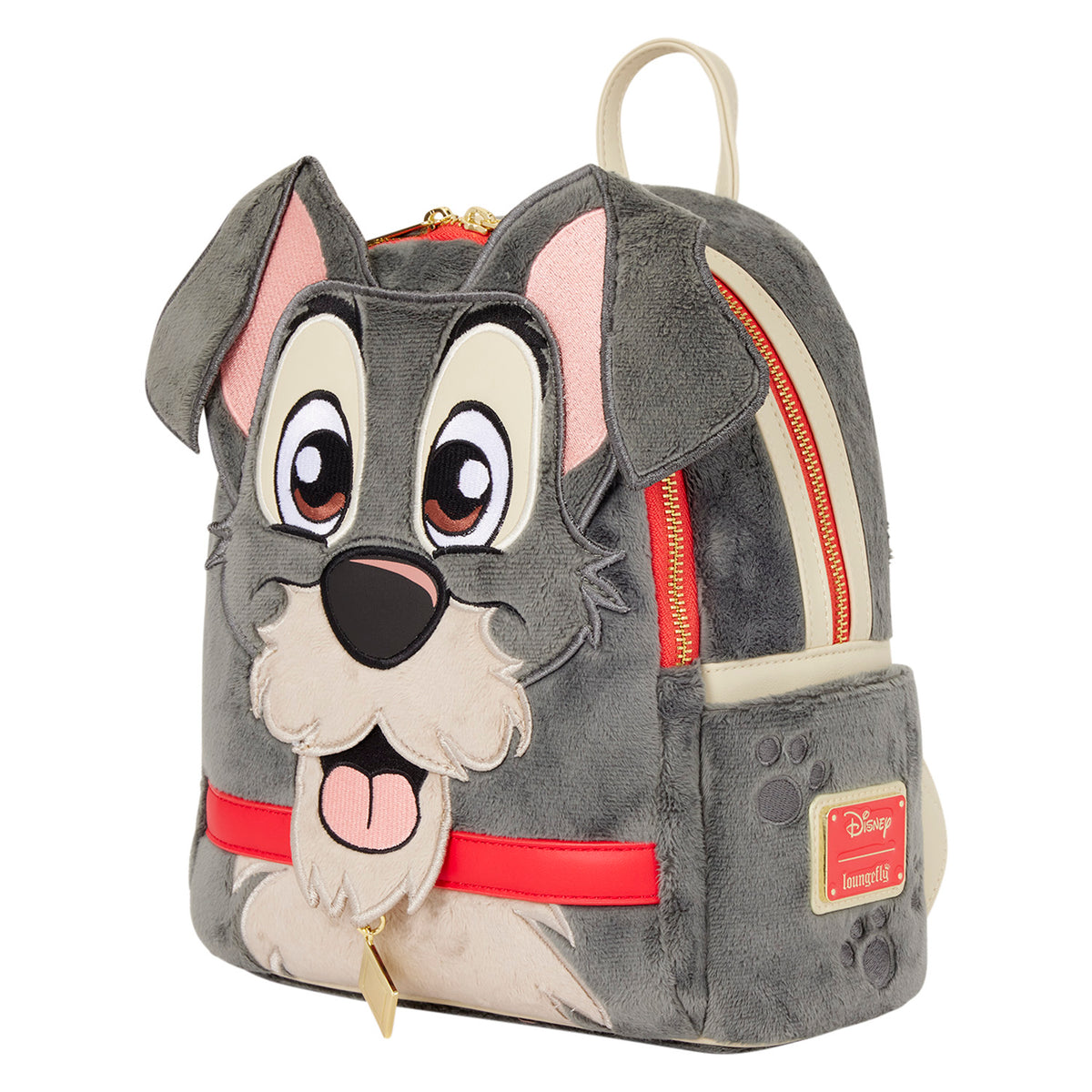 Loungefly x Disney Lady & the Tramp Tramp Cosplay Mini Backpack