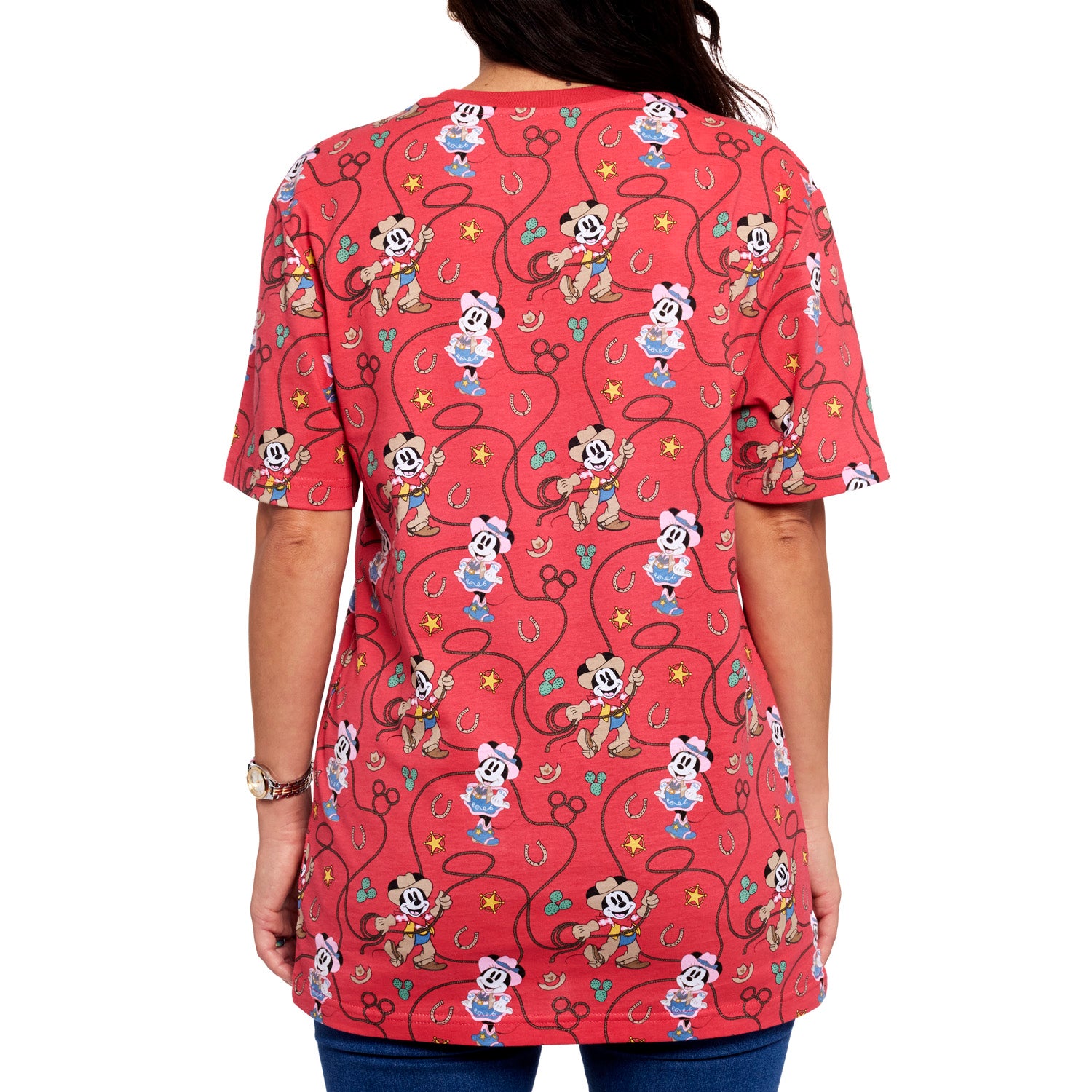 Loungefly x Disney Western Mickey and Minnie Unisex T-Shirt