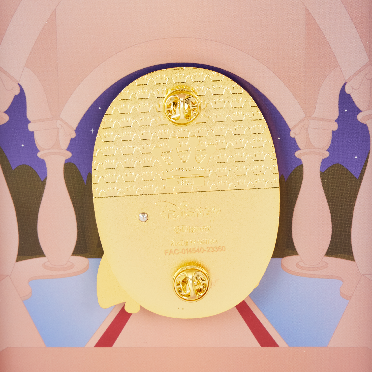 Loungefly x Disney Princess Jasmine Lenticular 3 Inch Pin