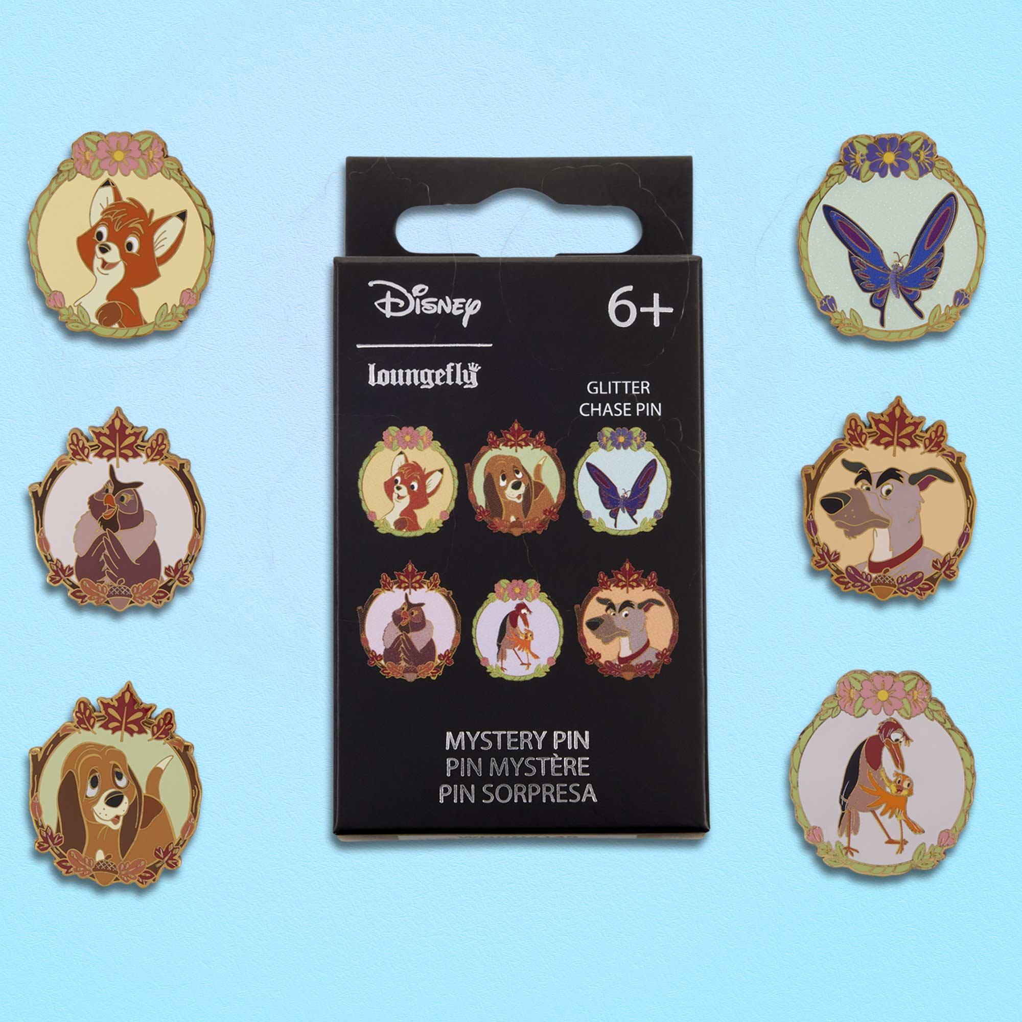 Loungefly x Disney The Fox And The Hound Mystery Box Pin