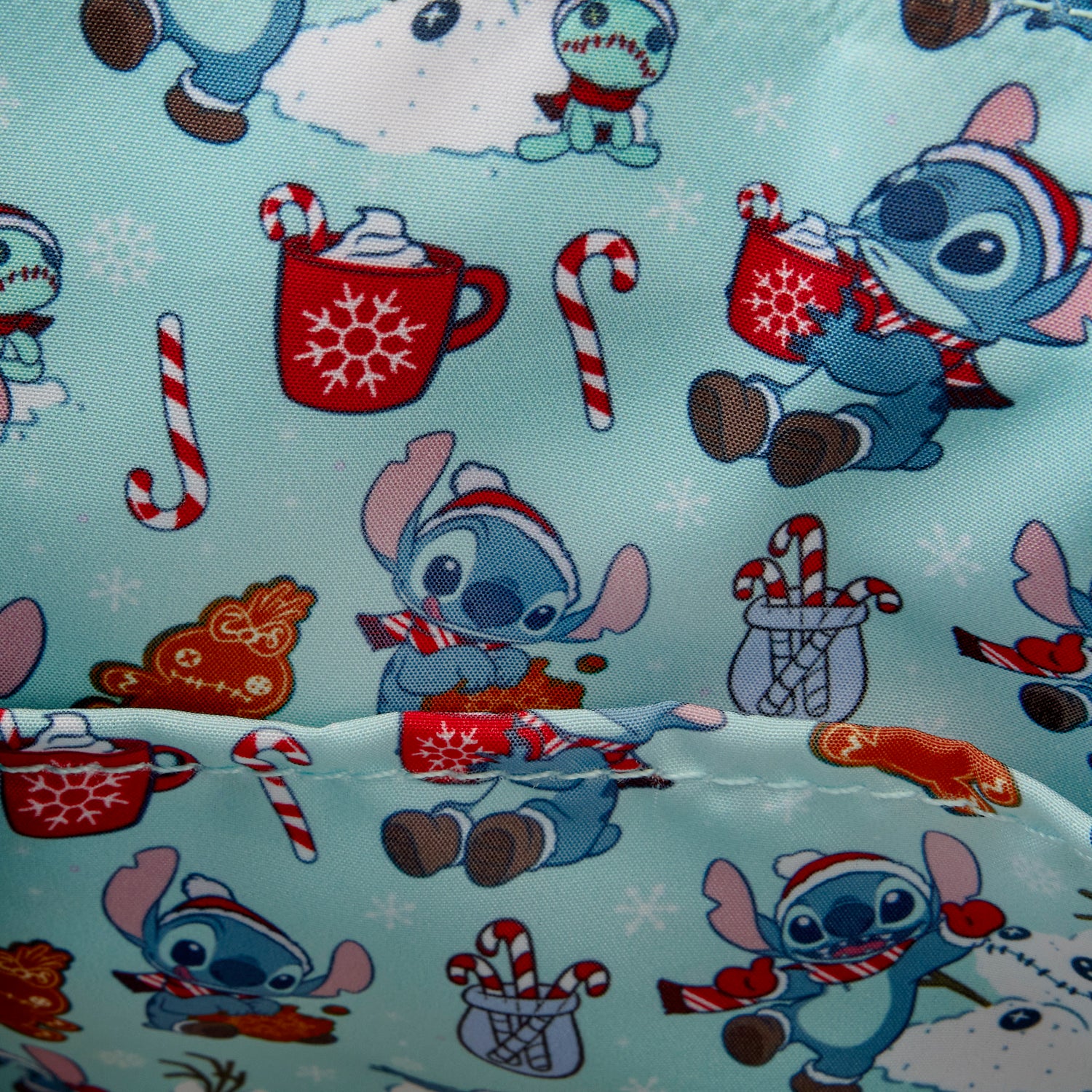 Loungefly x Disney Lilo and Stitch Holiday Cosplay Crossbody Bag