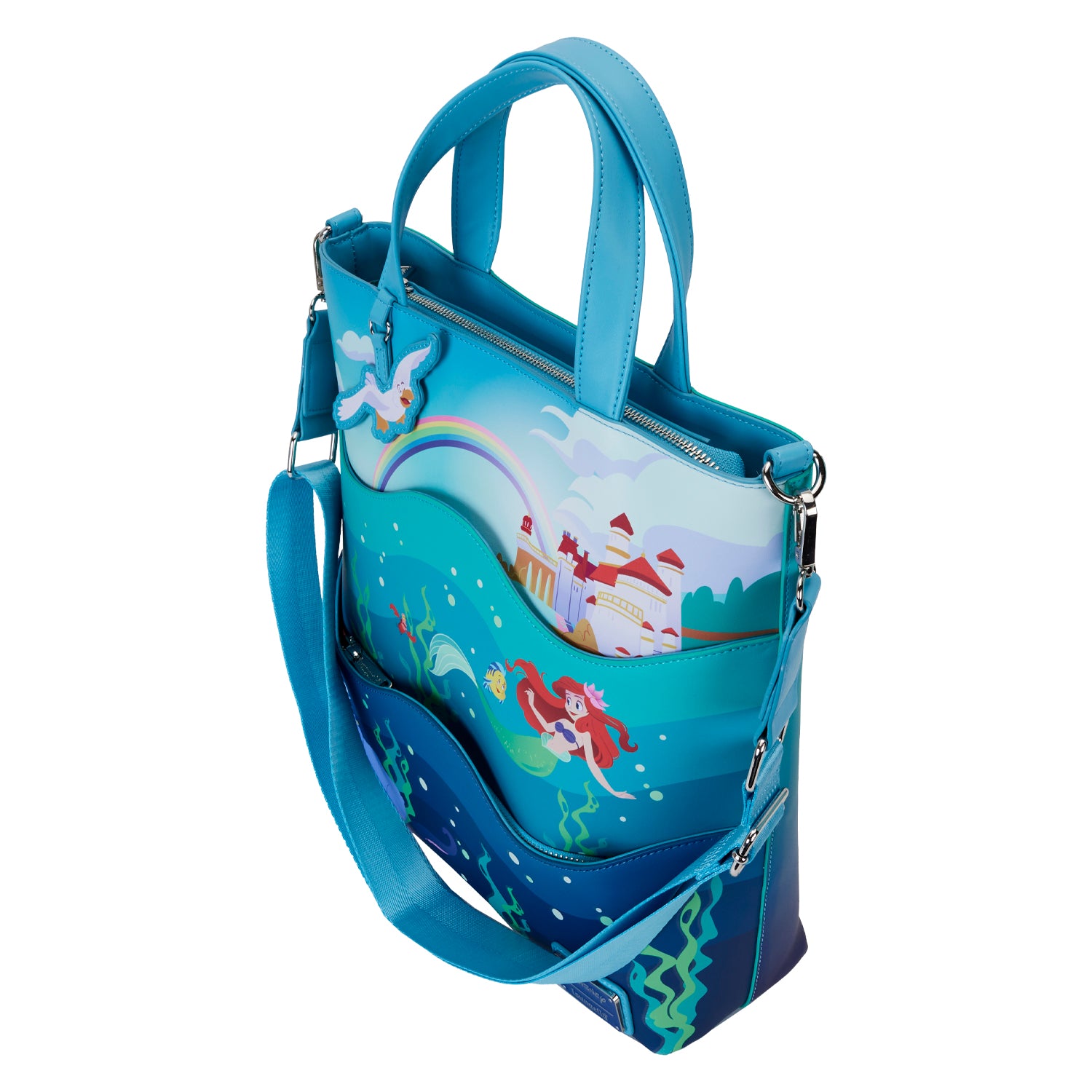Loungefly x Disney The Little Mermaid Life is The Bubbles Tote Bag