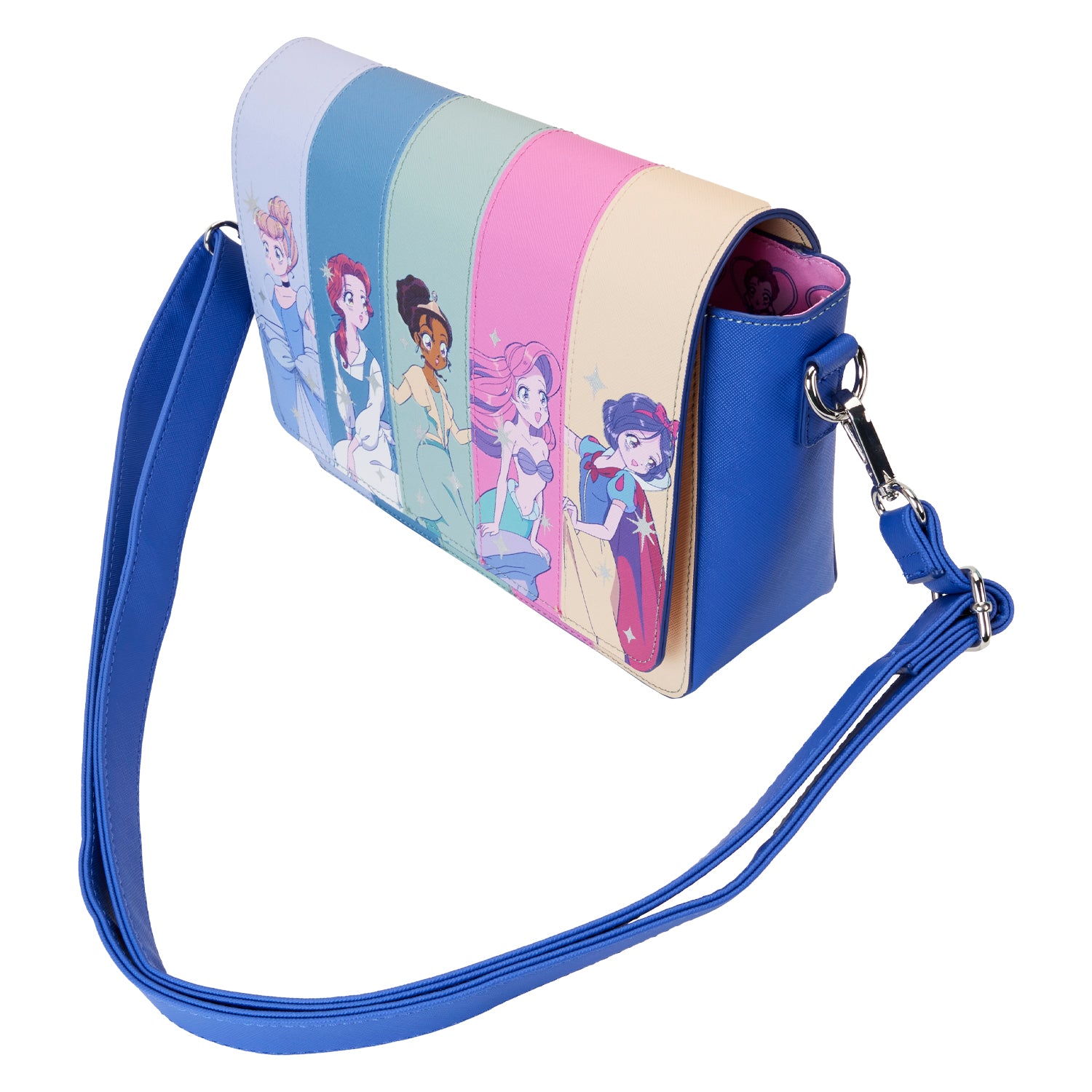 Loungefly x Disney Princess Manga Style Crossbody Bag