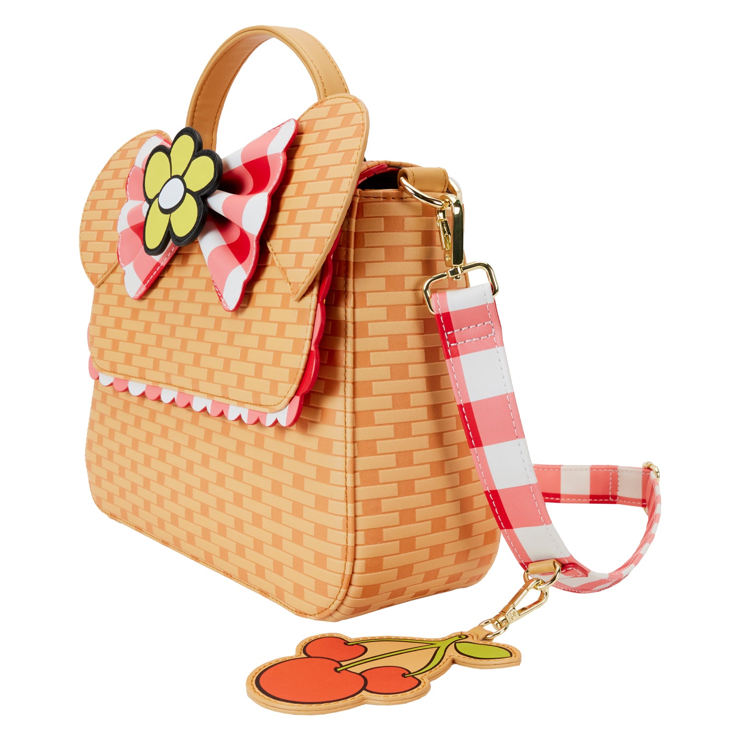 Loungefly x Disney Minnie Mouse Picnic Basket Crossbody Bag