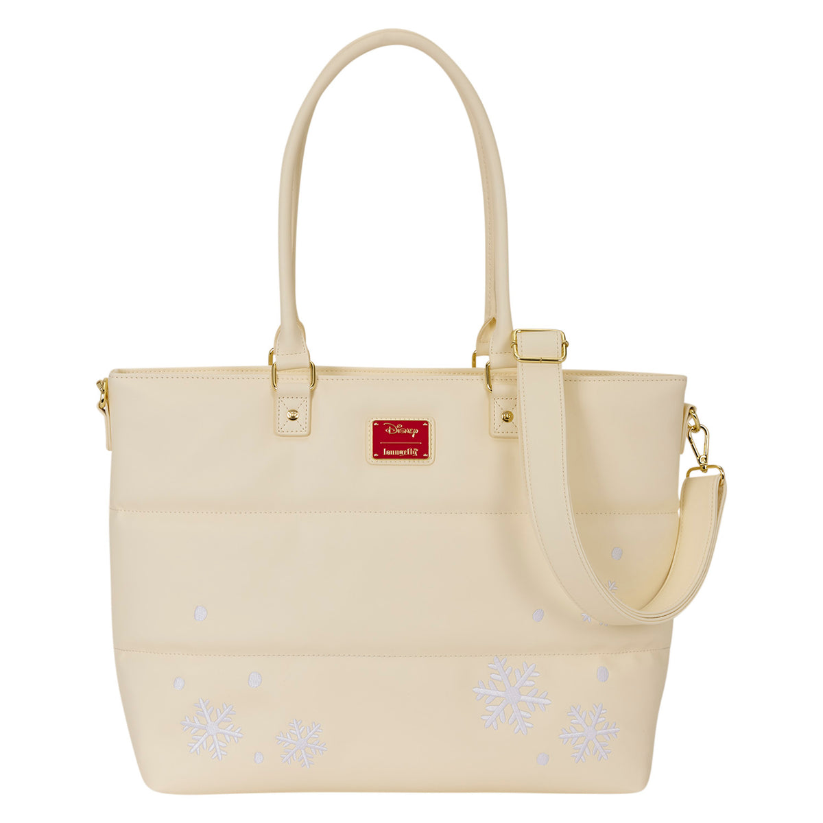 Loungefly x Disney Mickey & Friends Puff Quilt Tote Bag