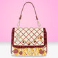 Loungefly x Disney Lady & the Tramp Spaghetti Dinner Charm Crossbody Bag