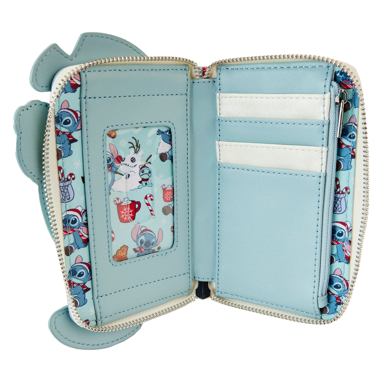 Loungefly x Disney Lilo and Stitch Holiday Cosplay Wallet