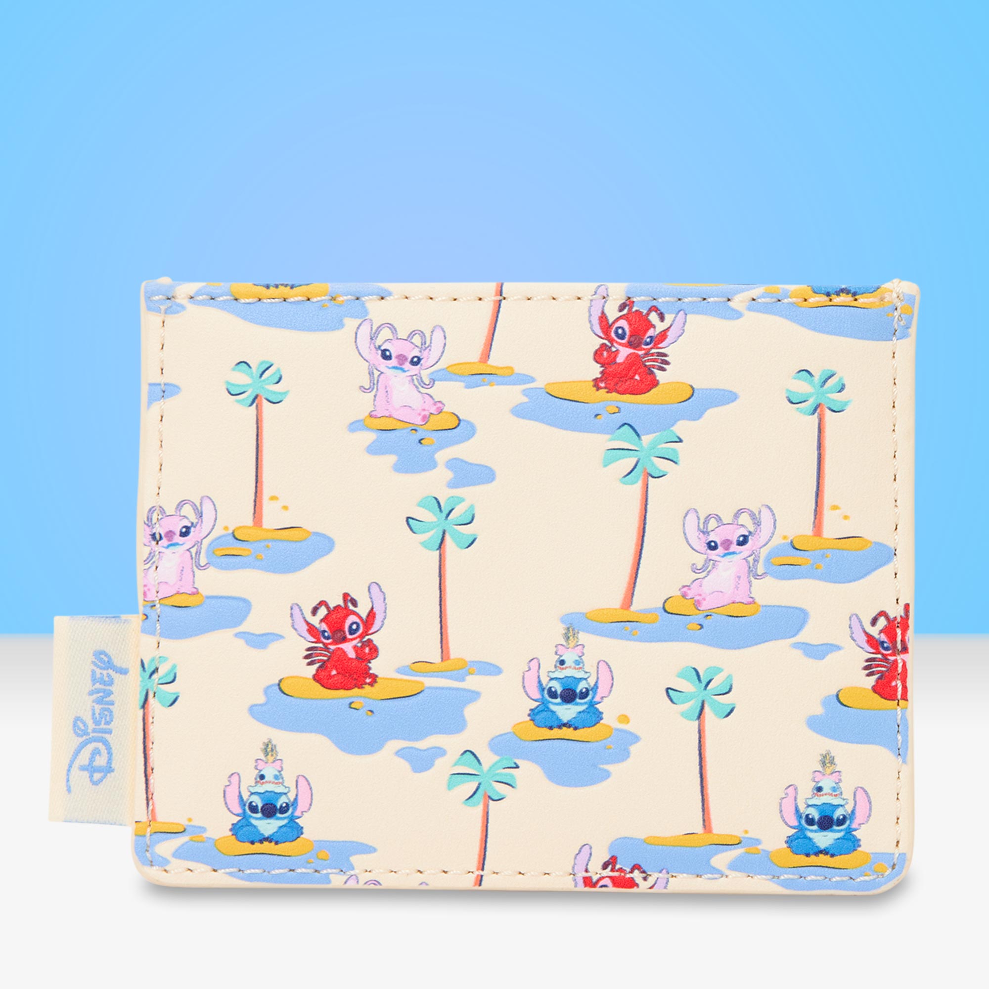 Loungefly x Disney Lilo & Stitch Stitch, Angel, & Leroy Card Holder