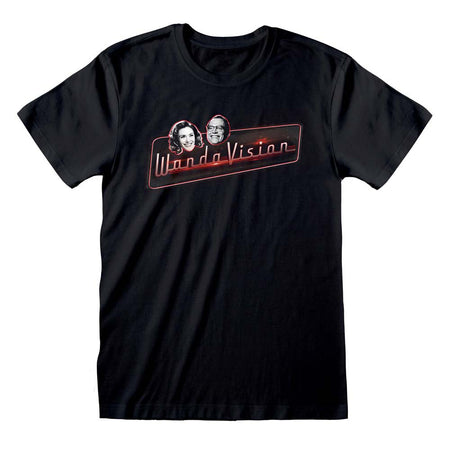 Marvel WandaVision Logo And Faces T-Shirt