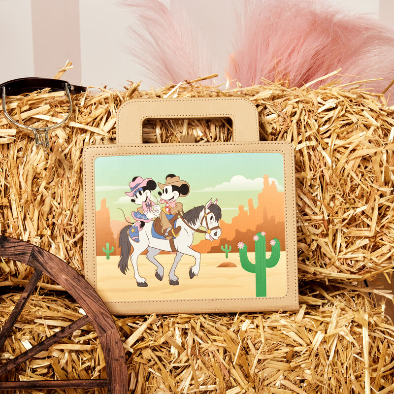 Loungefly x Disney Western Mickey and Minnie Lunchbox Journal