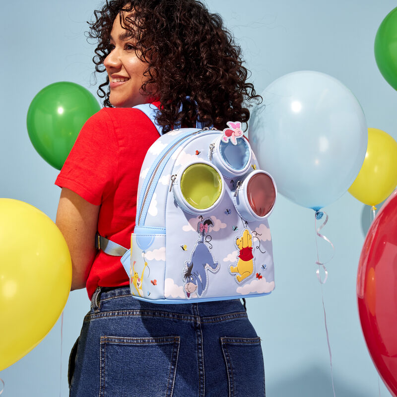 Loungefly x Disney Winnie the Pooh Balloons Mini Backpack