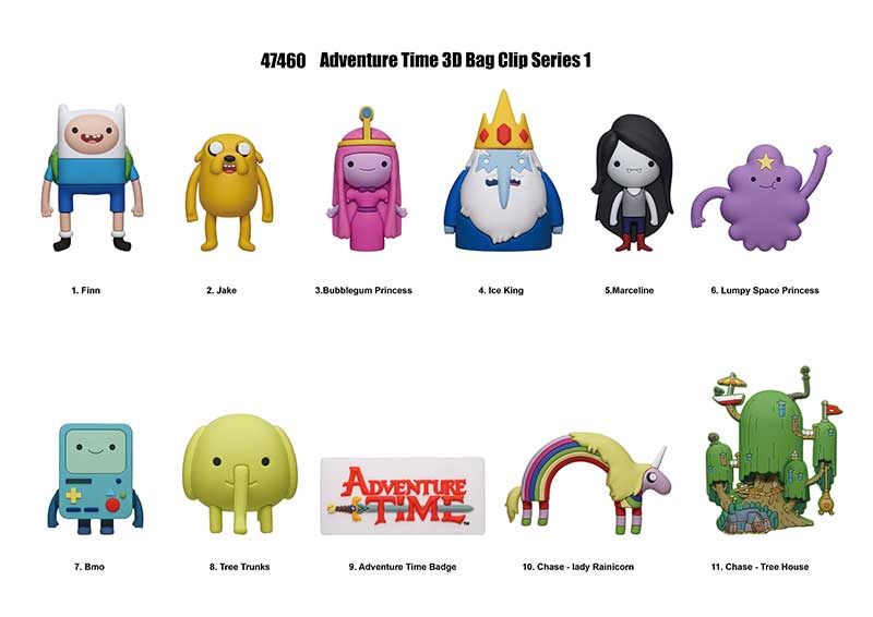 Adventure Time Series 1 Blind Bag Mystery Bag Clip - GeekCore